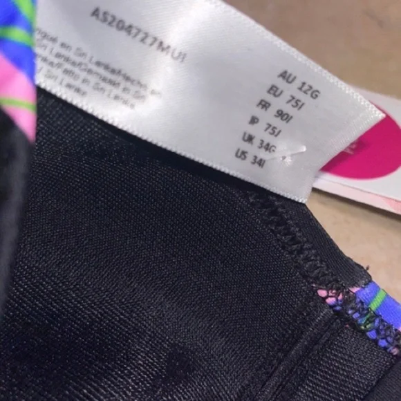 Freya Women's Desert Disco Underwire Plunge Bikini Top NWT Size 34I - Picture 11 of 11